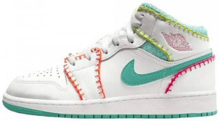 Jordan 1 Mid Basisschool Schoenen - Foto 2
