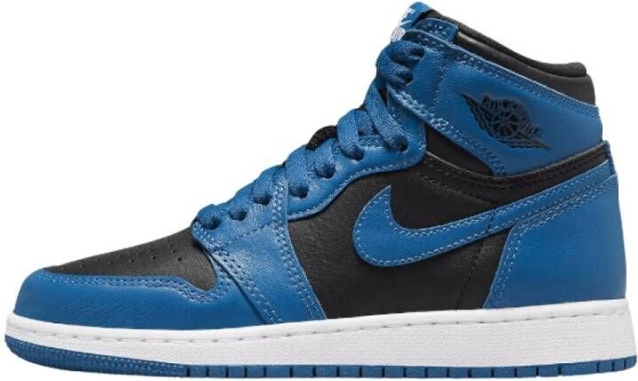 Jordan Air 1 Retro High Og Basketball Schoenen dk marina blue black white maat: 45 beschikbare maaten:45 - Foto 3