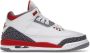 Jordan 3 Retro Fire Red (2022) (Gs) Wit Unisex - Thumbnail 3