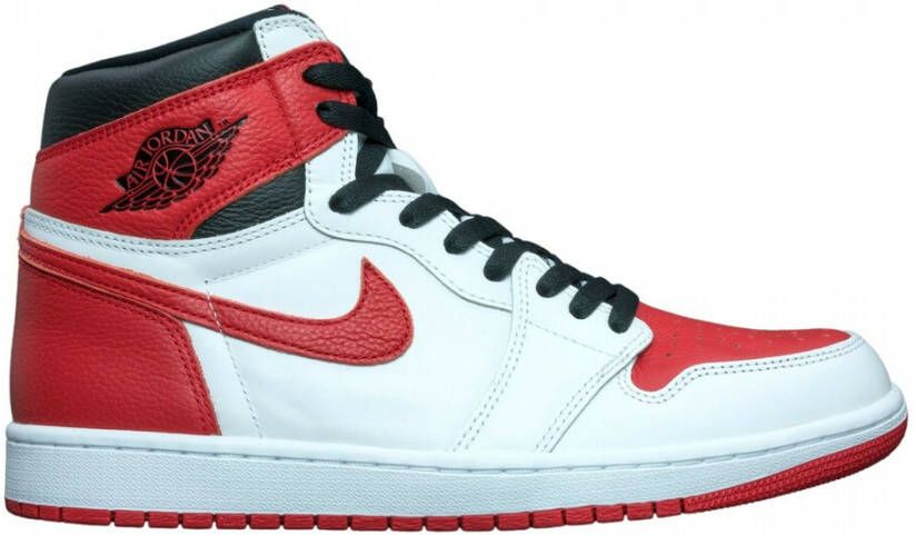 Jordan AIR 1 Retro High OG Heritage Sneakers Nike Rood Dames - Schoenen.nl