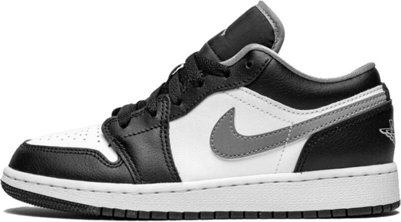 Jordan 1 Low basisschool Schoenen Black Leer 5 Foot Locker - Foto 2