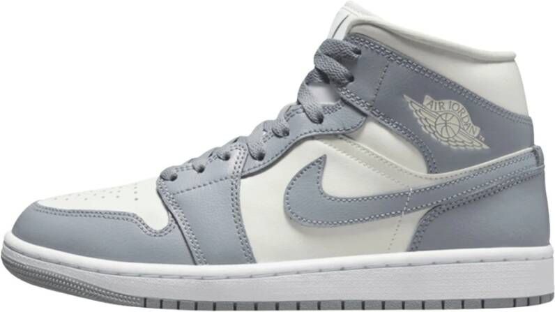 Jordan Mid Grey Sail Sneakers Gray Heren