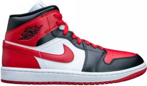 Jordan Wmns Air 1 Mid Black Gym Red White Schoenmaat 40 1 2 Sneakers BQ6472 079