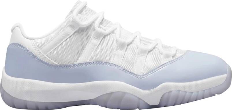 Jordan Wmns Air 11 Retro Low White Pure Violet White Schoenmaat 35 1 2 Sneakers AH7860 101 - Foto 5