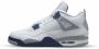 Jordan Retro Wit Middernacht Marineblauw Sneakers White - Thumbnail 1