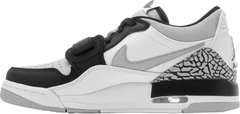 Jordan Air Legacy 312 Low Basketball Schoenen white fire red black wolf grey maat: 44.5 beschikbare maaten:43 44.5 45 - Foto 5