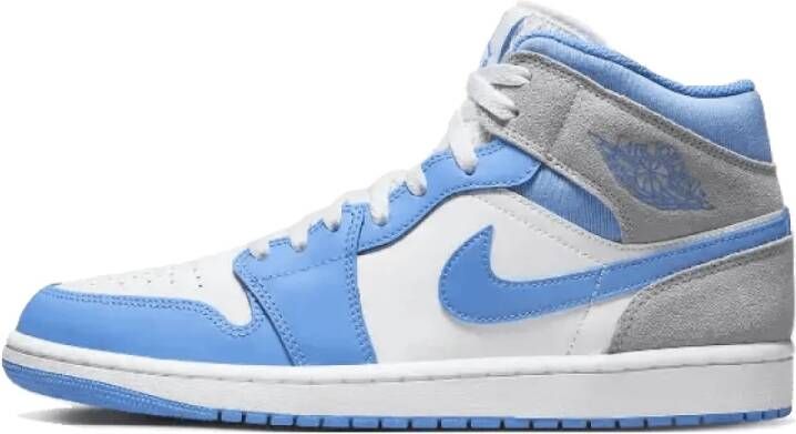 Jordan Blauw Grijs Mid Sneakers