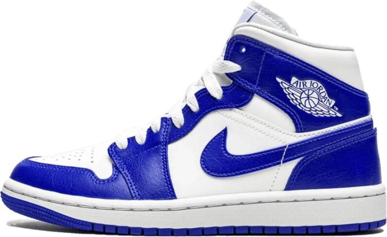 Jordan Air 1 Mid Kentucky Sneakers Nike Blauw Heren