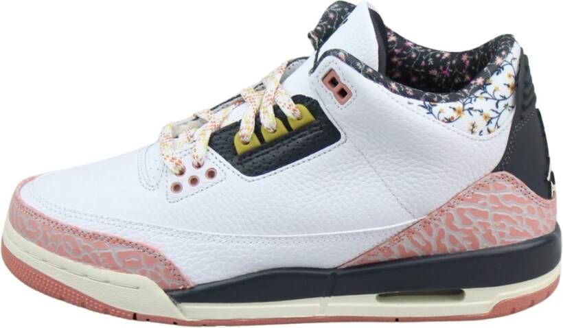 Jordan Bloemen Vintage Sneakers White Dames