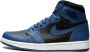 Jordan Air 1 Retro High Og Basketball Schoenen dk marina blue black white maat: 45 beschikbare maaten:45 - Thumbnail 2