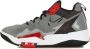 Jordan Zoom 92 Heren Schoenen Grey Leer Textil Synthetisch - Thumbnail 1