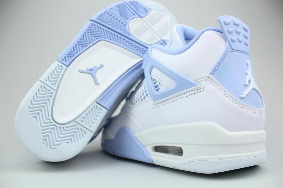 Jordan Air  4 Retro 'Aluminum' damesschoenen Wit