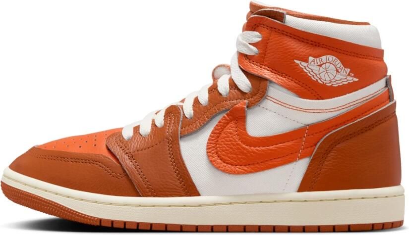 Jordan Aj1 Mm High Dames Schoenen Oranje Maat: 36.5 Leer Foot Locker