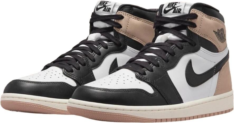 Jordan Air 1 Retro High OG Damesschoenen Zwart - Foto 2