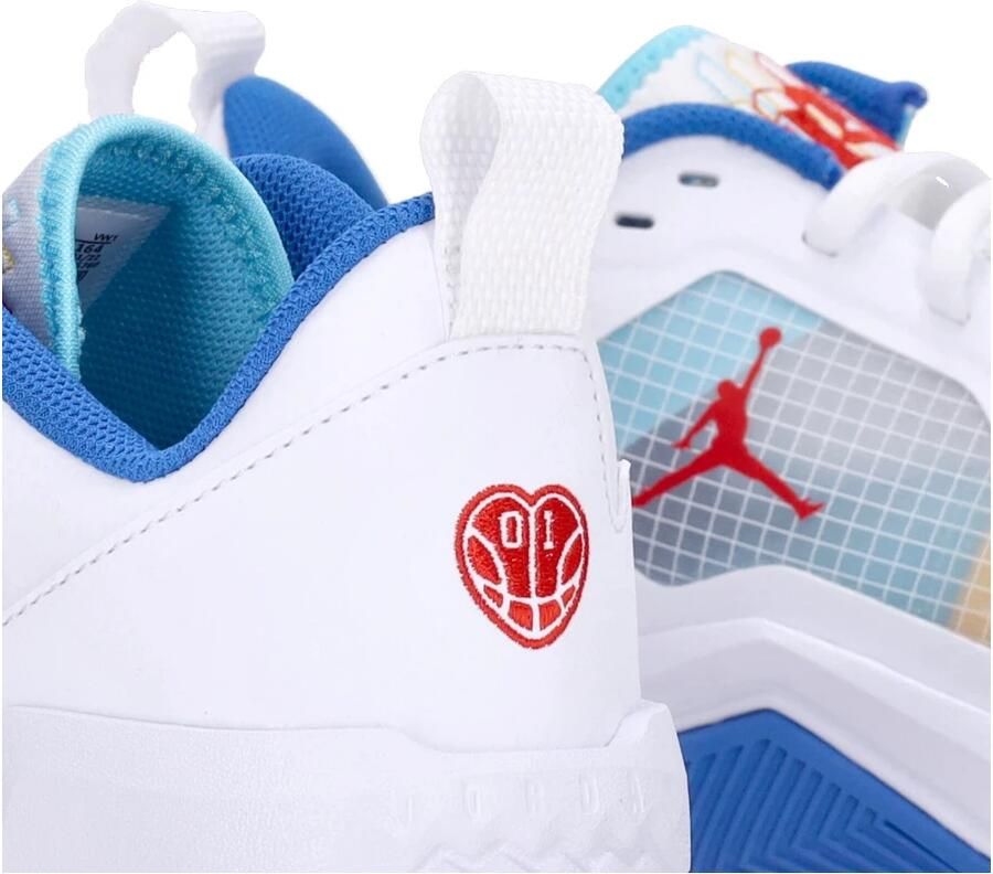 Jordan One Take 4 White Chile Red-Lagoon Pulse-Gold - Foto 2