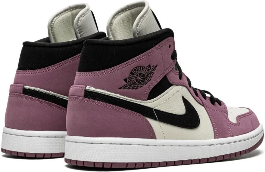 Nike Air Jordan wmns Jordan 1 Mid SE Light Mulberry DC7267 500 US W - Foto 3