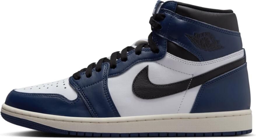 Jordan Aj1 Retro High Og Heren Schoenen Blauw Maat: 42.5 Leer Foot Locker