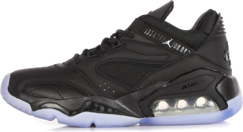 Jordan Lage Zwarte Witte Sneaker Geïnspireerd door Chicago Black Heren - Foto 3