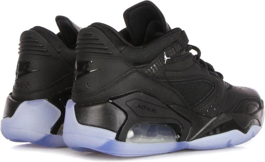 Jordan Lage Zwarte Witte Sneaker Geïnspireerd door Chicago Black Heren - Foto 2