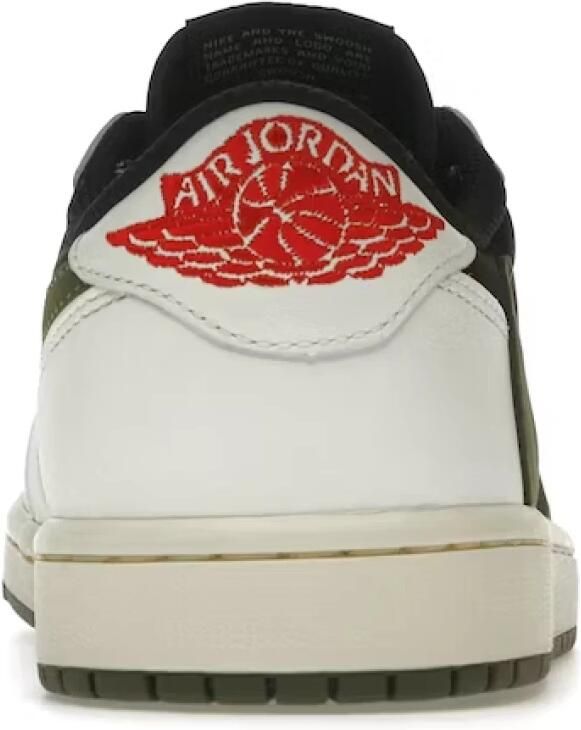 Jordan Retro Low OG SP Travis Scott Olive Sneakers Meerkleurig Heren