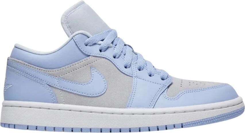 Nike Lage Sneakers Jordan 1 Low Football Grey Aluminum ( 's)