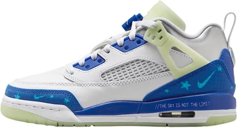 Jordan Spizike Low Sneaker School kinderschoenen Wit