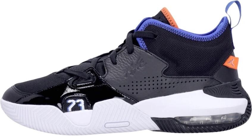 Jordan Stay Loyal 2 Black Hyper Royal-Safety Orange-White