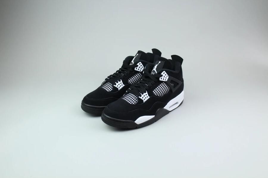 Nike Sneakers Air Jordan 4 Retro White Thunder (GS) - Foto 4