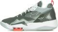 Jordan Zoom 92 Heren Schoenen Grey Leer Textil Synthetisch Foot Locker - Grijs