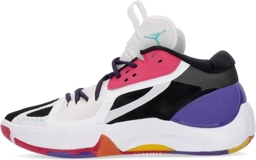 Jordan Witte Teal Sneaker met Jumpman Logo Multicolor Heren - Foto 3