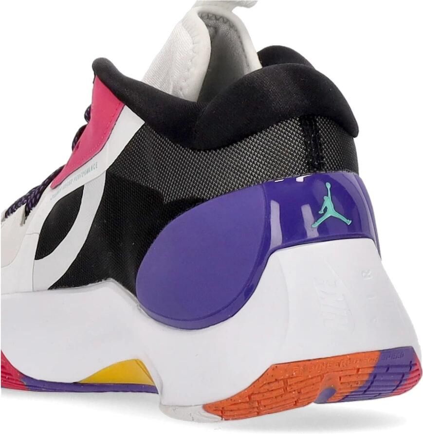 Jordan Witte Teal Sneaker met Jumpman Logo Multicolor Heren - Foto 2