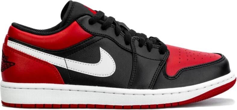 Jordan Lage Alternatieve Bred Teen Sneakers Red Heren