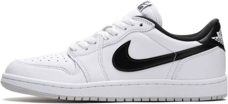 Jordan Lage Metallic Zwarte Retro Sneakers