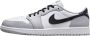 Jordan 1 Retro Heren Schoenen Zwart Maat: 41 Leer Foot Locker - Thumbnail 1