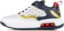 Jordan Lage schoen in wit midnight navy university rood Multicolor Heren - Thumbnail 1