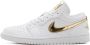 Jordan Witte lage sneakers met metalen accenten White Dames - Thumbnail 1