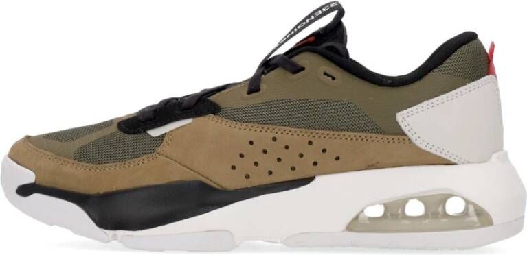 Jordan Air Sneaker Medium Olive Red White Multicolor Heren