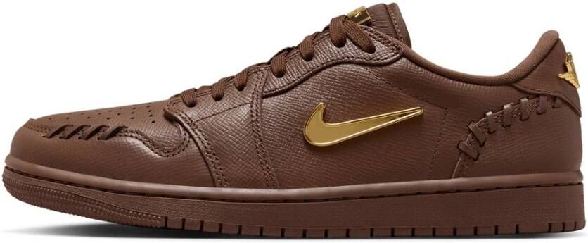 Jordan Air 1 Low Method of Make damesschoenen Bruin
