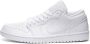 Jordan Wmns Air 1 Low Basketball Schoenen white white white maat: 37.5 beschikbare maaten:36.5 37.5 38.5 39 40.5 41 42 - Thumbnail 2