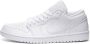 Jordan Wmns Air 1 Low Basketball Schoenen white white white maat: 36.5 beschikbare maaten:36.5 37.5 38.5 39 40.5 41 42 - Thumbnail 2