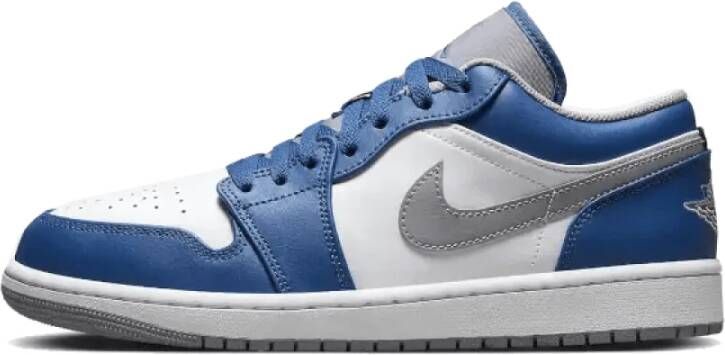 Nike Air jordan 1 low Sneakers Blauw Wit - Foto 2