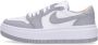 Jordan Lage Witte Platform Sneaker White Dames - Thumbnail 2