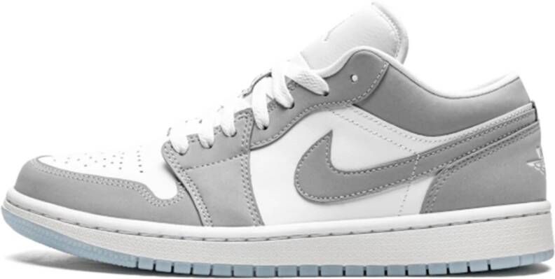 Jordan 1 Low Dames Schoenen White Leer Foot Locker