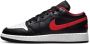 Jordan Air 1 Low (Gs) Black Fire Red-White - Thumbnail 1