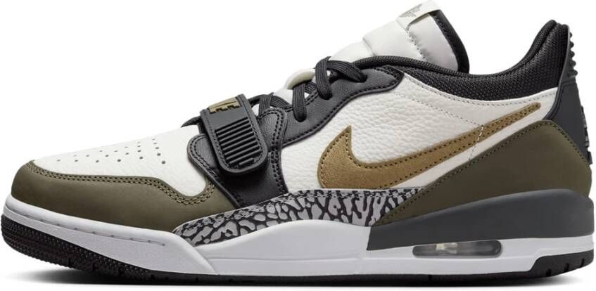 Jordan Legacy 312 Heren Schoenen Wit Maat: 47.5 Textil Leer Foot Locker