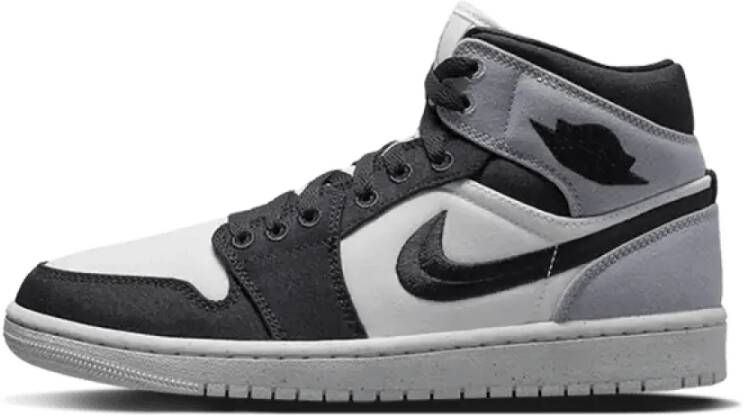 Jordan Licht Staal Grijs Mid SE Sneakers