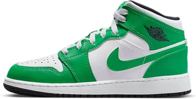 Jordan Lucky Green Mid Sneakers voor vrouwen Groen Dames