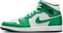 Jordan Lucky Green Mid-Top Sneakers Groen Heren - Thumbnail 1