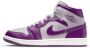 Jordan Mid Air 1 Schoenen Purple Heren - Thumbnail 1