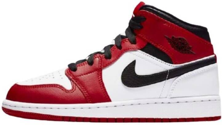 Jordan Mid Chicago White 2020 Sneaker Rood Heren